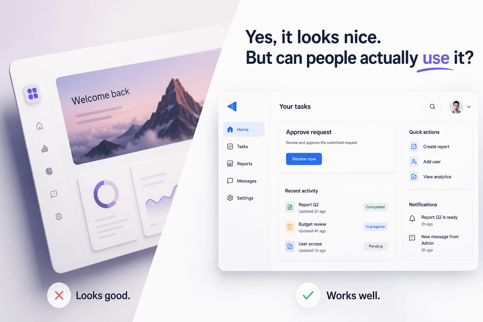 Good UI Is Not the Same as Good UX — And Your Users Can Tell